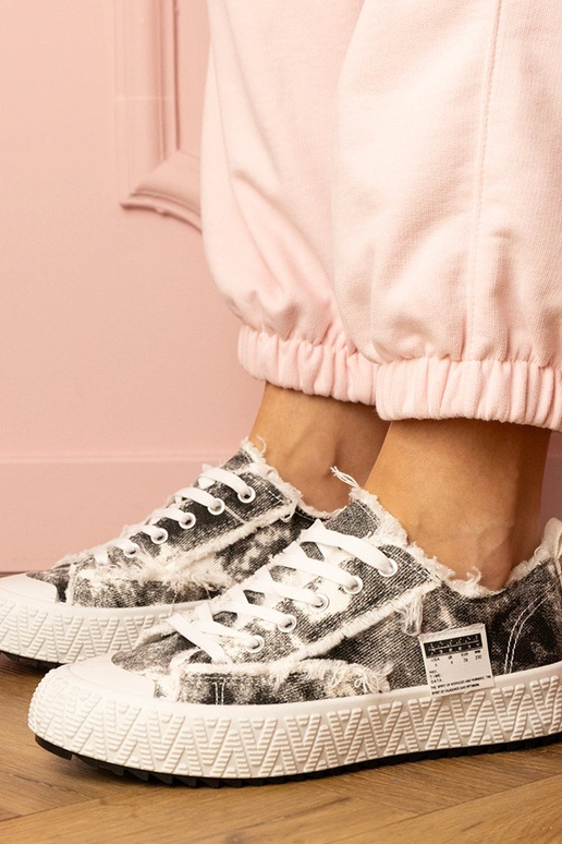 Zwarte dames sneakers Bellina Zwarte dames sneakers Bellina