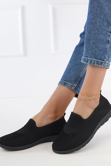 Zwarte dames sportieve sandalen Saris 2