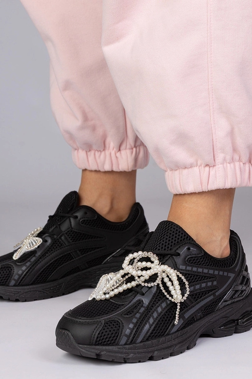 Zwarte sportschoenen met...