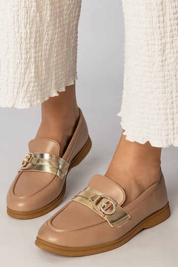 Crème mocassins van...