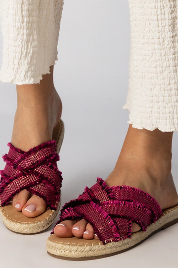 Roze espadrilles slippers,... 2