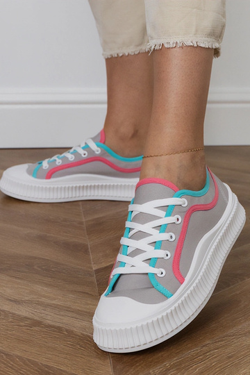 Grijze dames schoenen op... 2