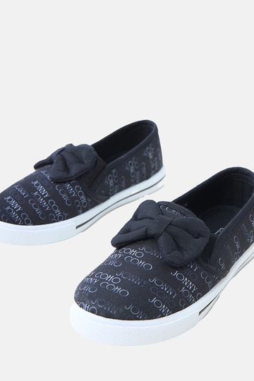 Zwarte kindersneakers met...