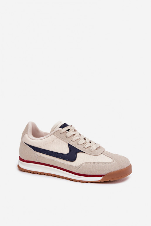 sportschoenen Sneakers model schoenen Dames beige Zerina sportschoenen Sneakers model schoenen Dames beige Zerina