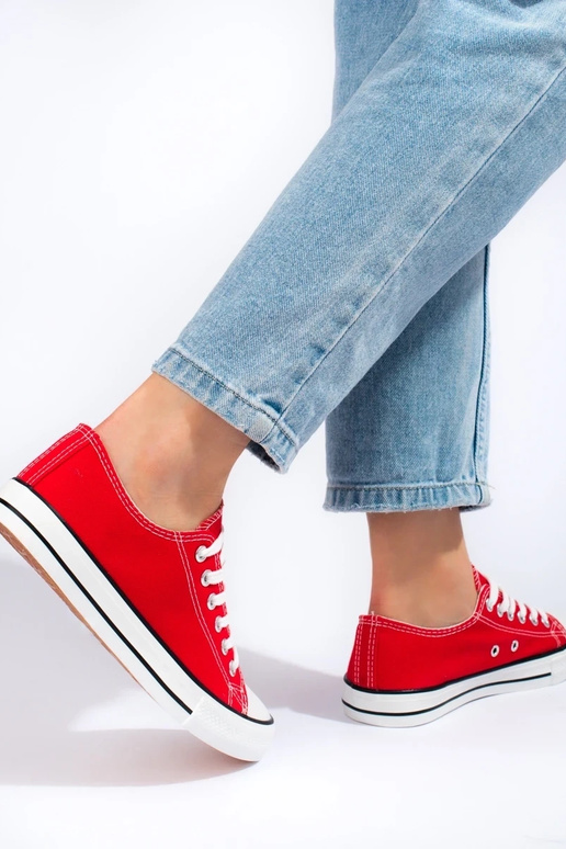 Damesschoenen Shelovet rode kleur