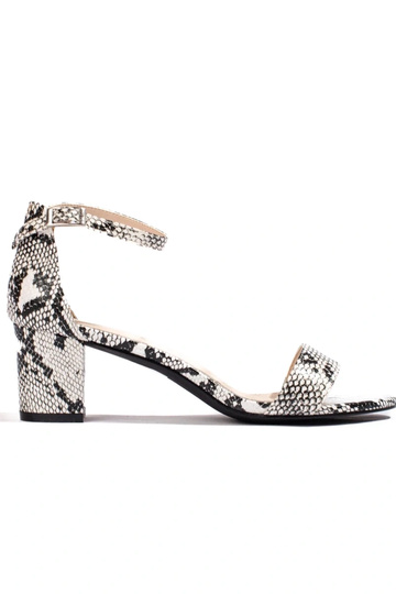Sandalen met hak en...