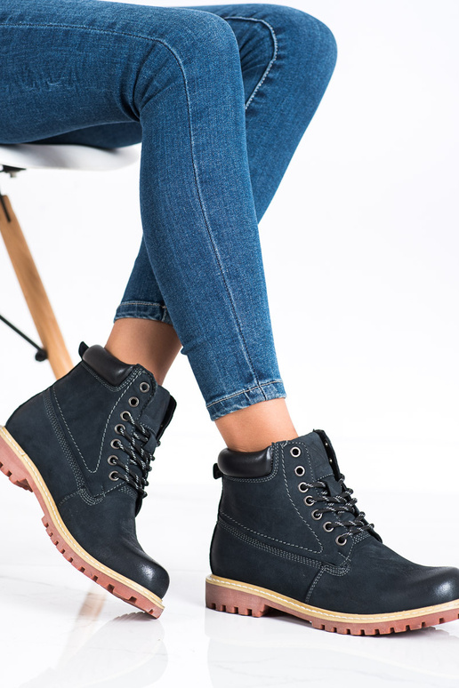 Casual stijl Damesschoenen in blauwe...