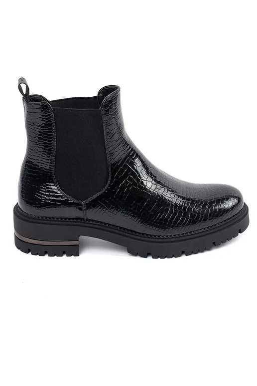 Zwarte, stijlvolle laarzen SERGIO LEONE