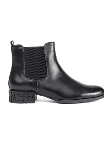 zwarte Chelsea boots met...