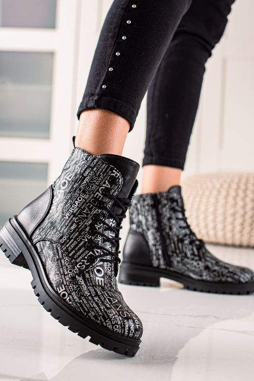 laarzen met print voor dames in het...