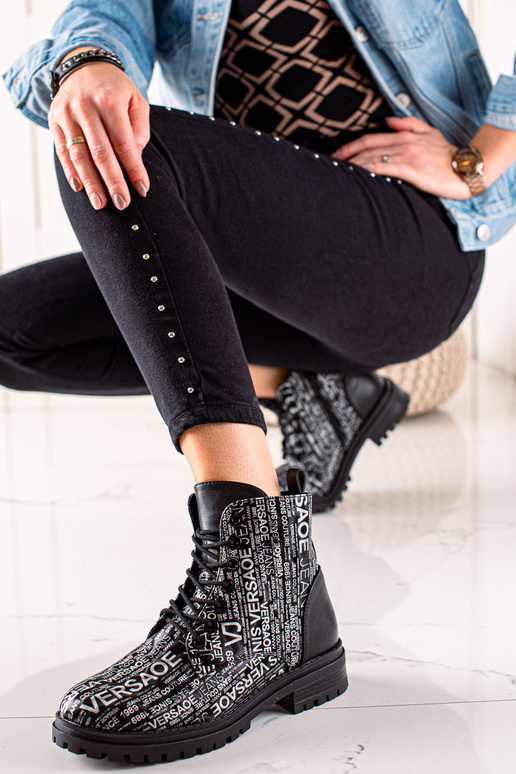 laarzen met print voor dames in het...