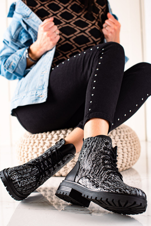 laarzen met print voor dames in het...