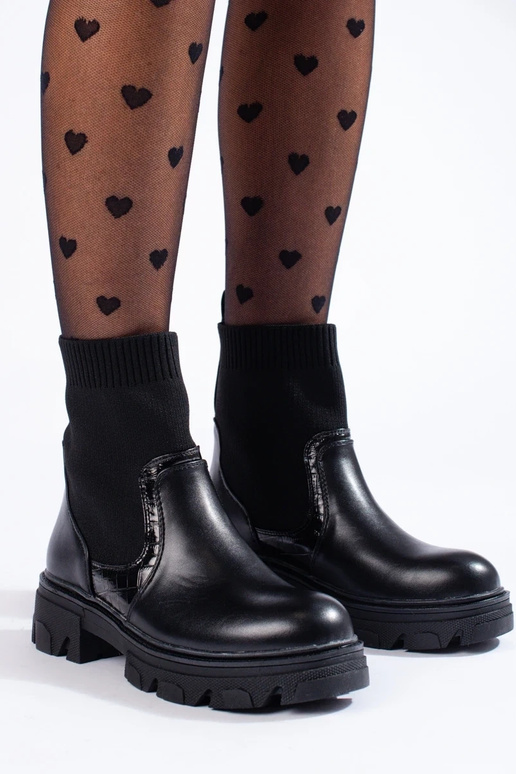 Dames enkellaarsjes met flexibel...