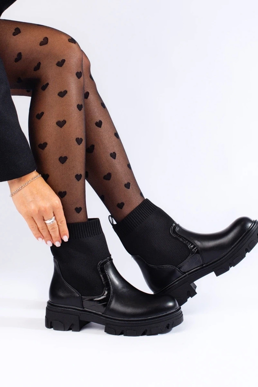 Dames enkellaarsjes met flexibel...