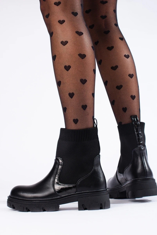 Dames enkellaarsjes met flexibel...