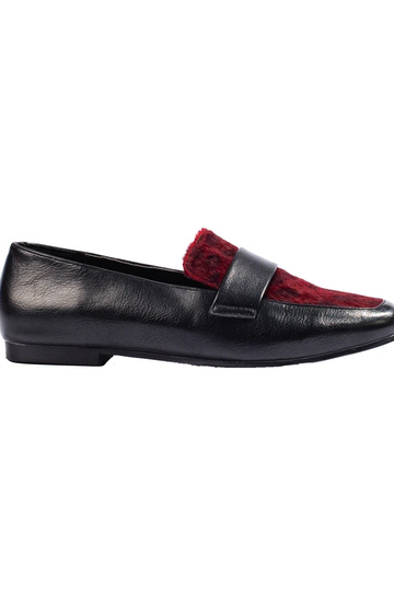 damesschoenen met bont...