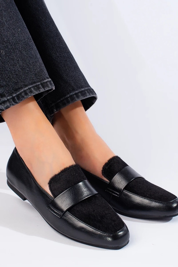 zwarte dames enkellaarsjes... 2