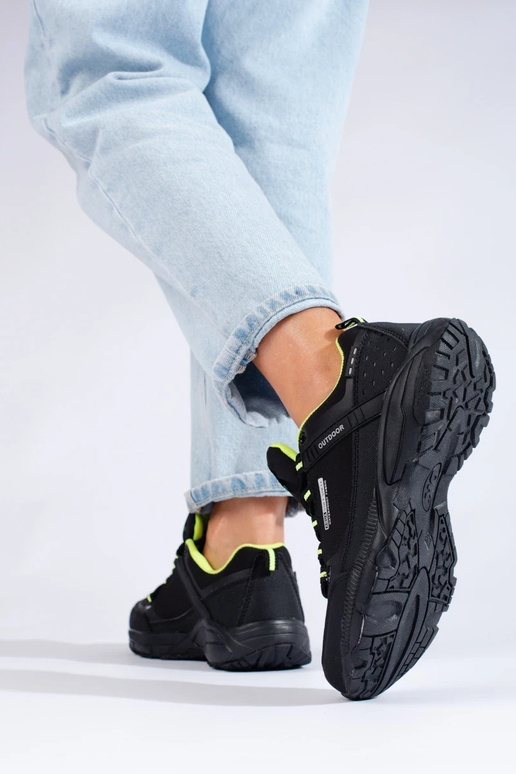 Trekkingschoenen DK zwarte kleur