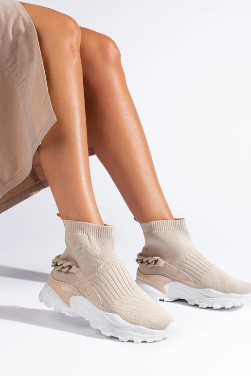 Damesvrijetijdsschoenen Shelovet beige