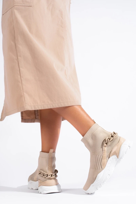 Damesvrijetijdsschoenen Shelovet beige