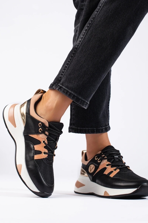 Sneakers model schoenen Vinceza zwart-