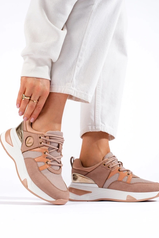 Sneakers model schoenen Vinceza roze...