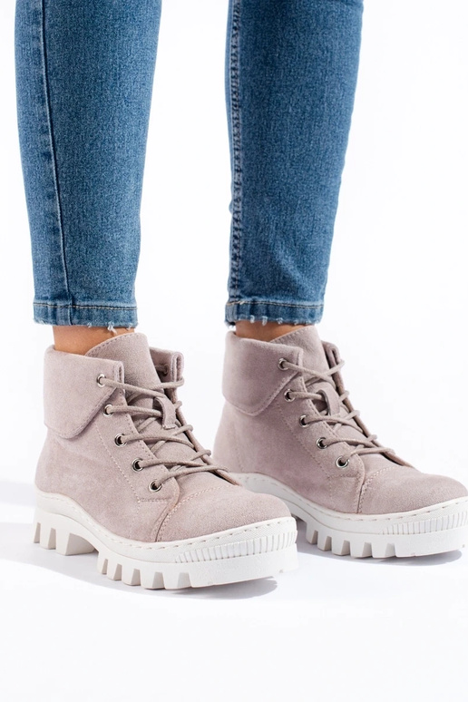 Lichtpaarse damesschoenen lente S.Barski