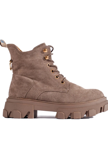 suède damesschoenen met...