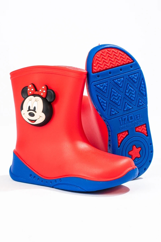 Rubberen schoenen Shelovet rode kleur