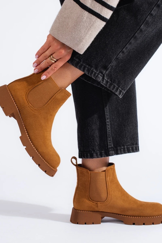 gemaakt van suède platte... gemaakt van suède platte...