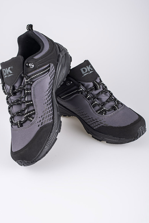 Heren wandelschoenen met massieve hak...