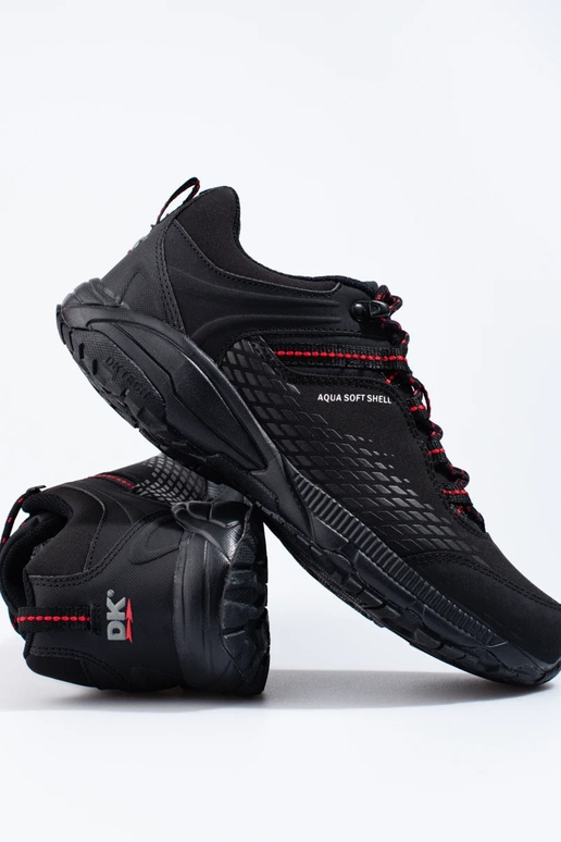 Heren wandelschoenen met massieve hak...