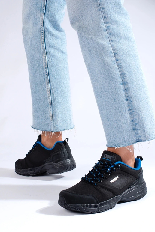 Trekkingschoenen DK zwart en blauw Trekkingschoenen DK zwart en blauw
