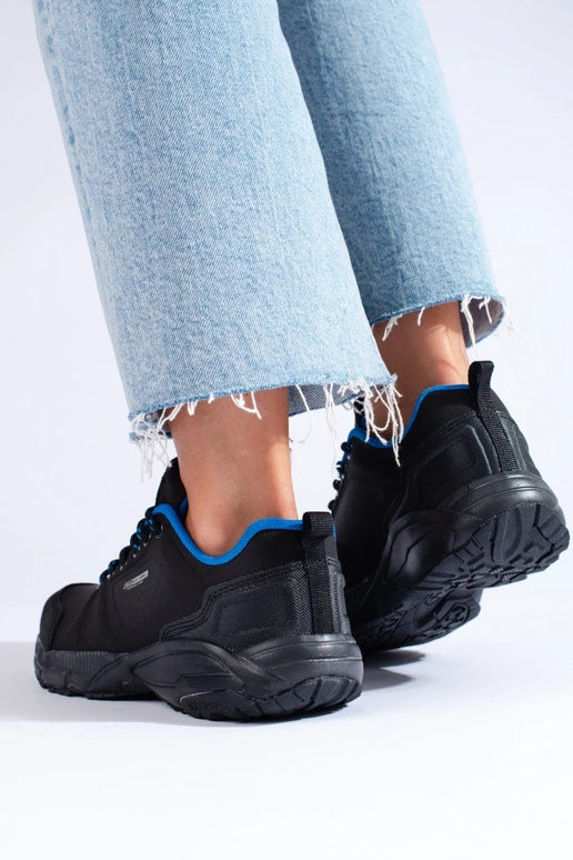 Trekkingschoenen DK zwart en blauw Trekkingschoenen DK zwart en blauw