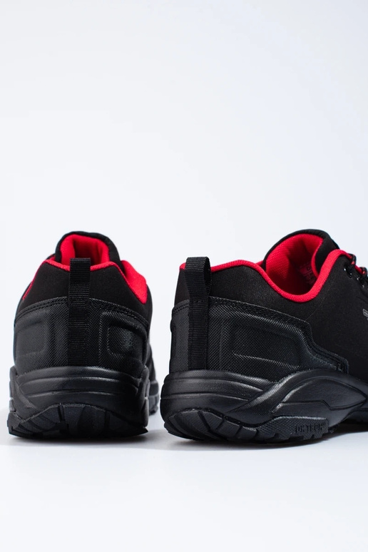 Heren wandelschoenen DK zwart rood...