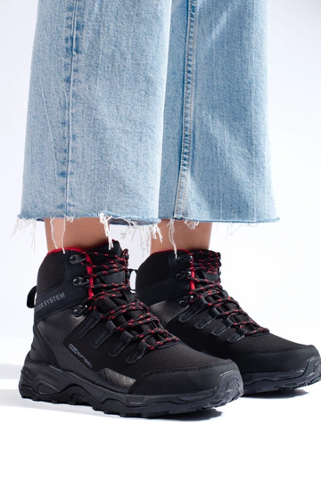 Hoge trekkinglaarzen DK zwart 2