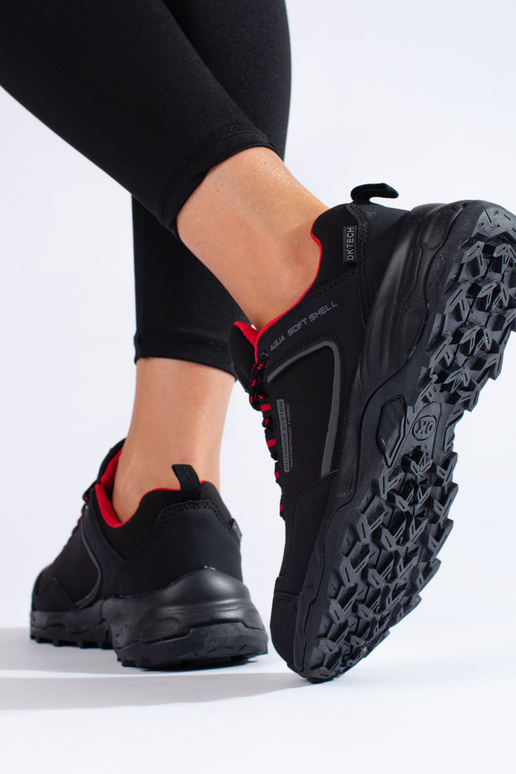 Zwarte waterdichte trekking schoenen...