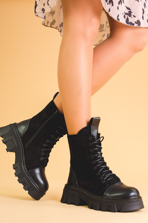 Dames enkellaarsjes met bescherming Dames enkellaarsjes met bescherming