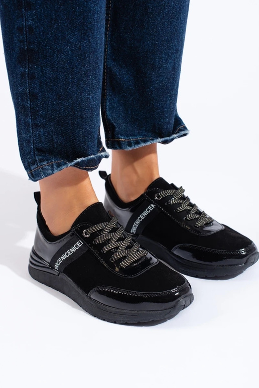 Sportschoenen Shelovet zwarte kleur Sportschoenen Shelovet zwarte kleur