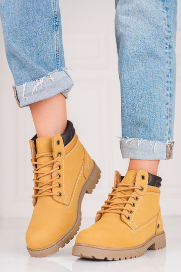 Leren laarzen DK camel 2