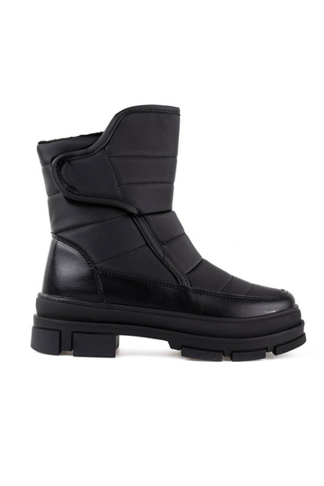 zwarte dames snowboots met...