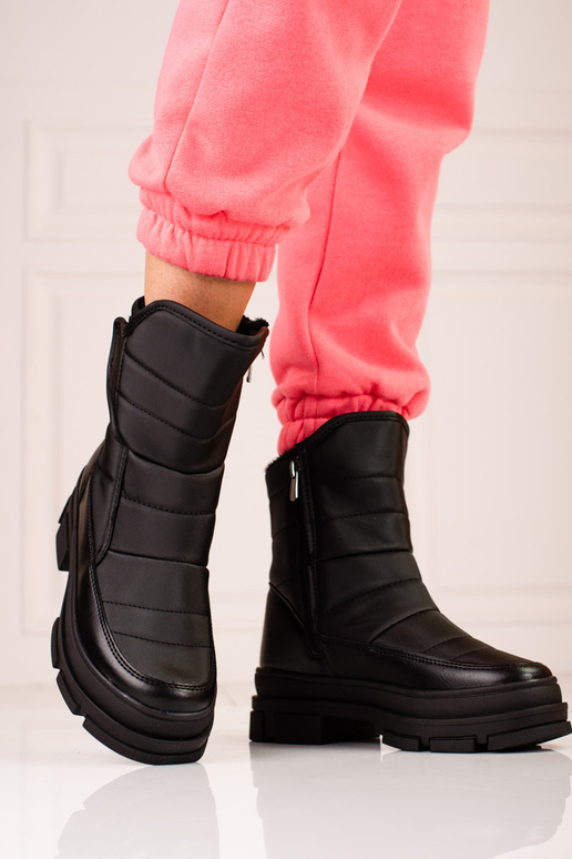 zwarte dames snowboots met... zwarte dames snowboots met...