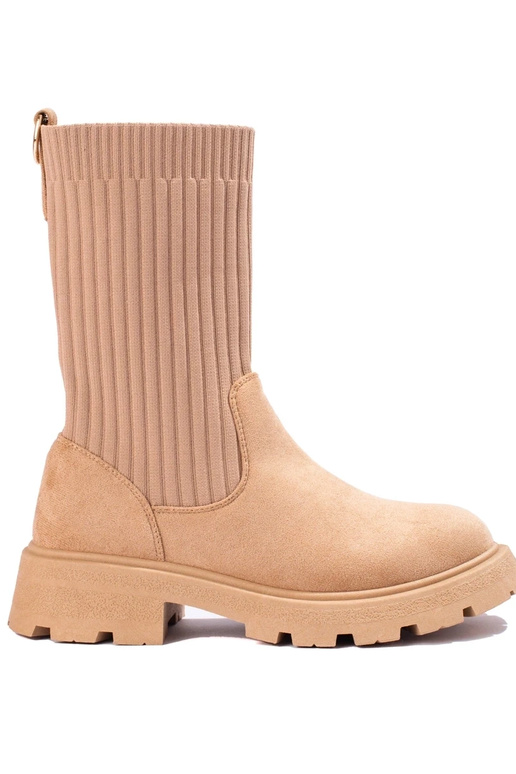 Suède damesschoenen met flexibel...