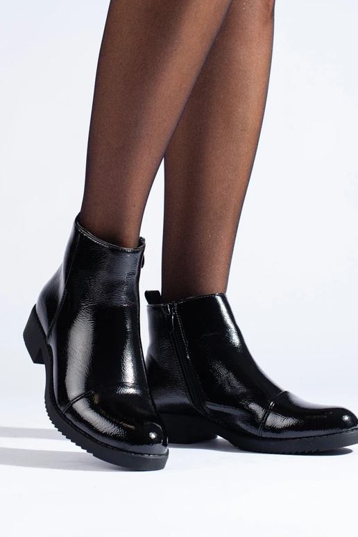 lage damesschoenen met lakeffect lage damesschoenen met lakeffect