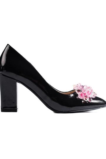 zwarte hoge hakken met...