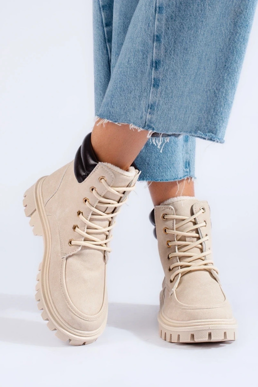 beige laarzen beige laarzen