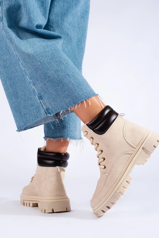 beige laarzen beige laarzen