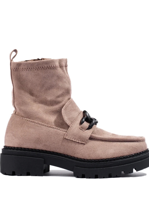 beige platformschoenen voor dames