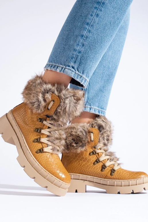 schoenen voor dames met bont