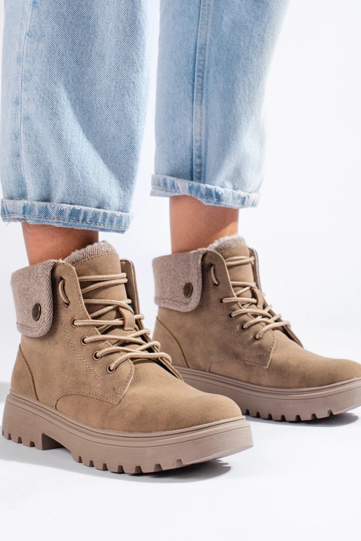 beige Damesschoenen geïsoleerde...